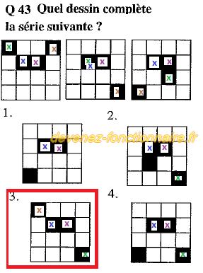 CONCOURS COMMUN CAT c dgfip q43 2016