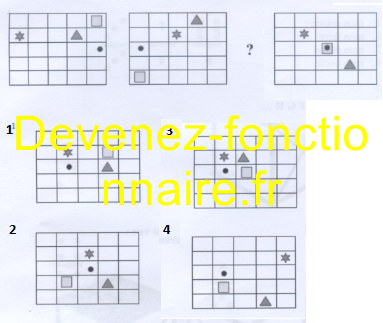 Q44 logique du concours commun de cat C 2018