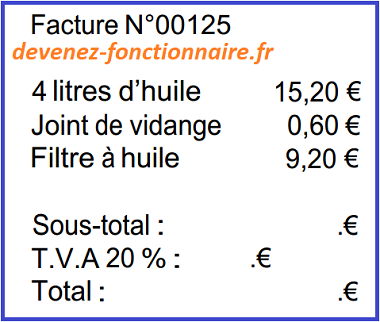 Q42 - concours commun cat C 2025 - agent DGFIP Agent Douane