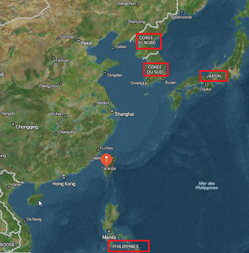 Q14 mer de taiwan - concours de controleur DGFIP culture générale
