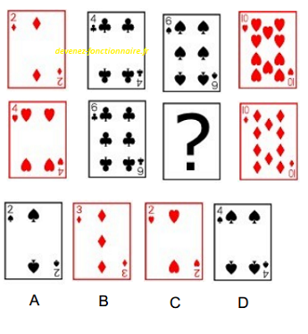 concours controleur douanes OPCO 2023 logique QD8