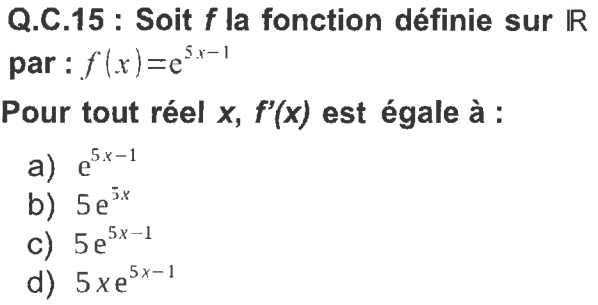 QB15 v2 concours controleur douanes 2022