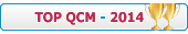 Top QCM - 2014 - Coupe x 2